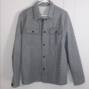 Lightweight Gray Shirt Jacket